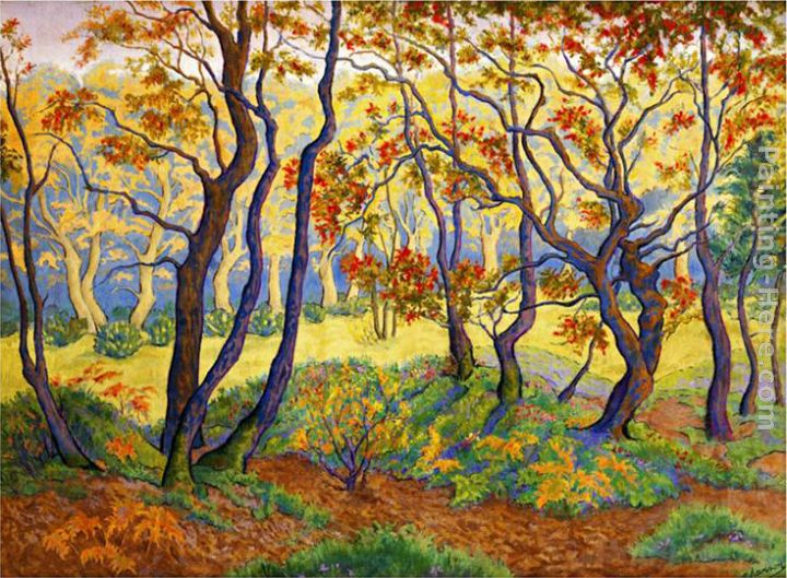 Edge of the Forest painting - Paul Ranson Edge of the Forest art painting